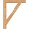Ekena Millwork Traditional Block Smooth Bracket, Western Red Cedar, 3 1/2"W x 26"D x 34"H BKT04X26X34TRA05SWR - alternate 4